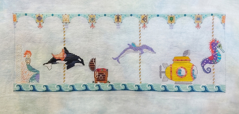 Dinky Dyes The Dreaming Cross Stitch Pattern Jo-ann Mason Mandala
